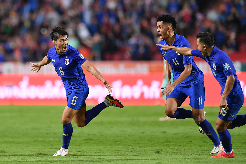 泰国球队在国际比赛中实现全胜