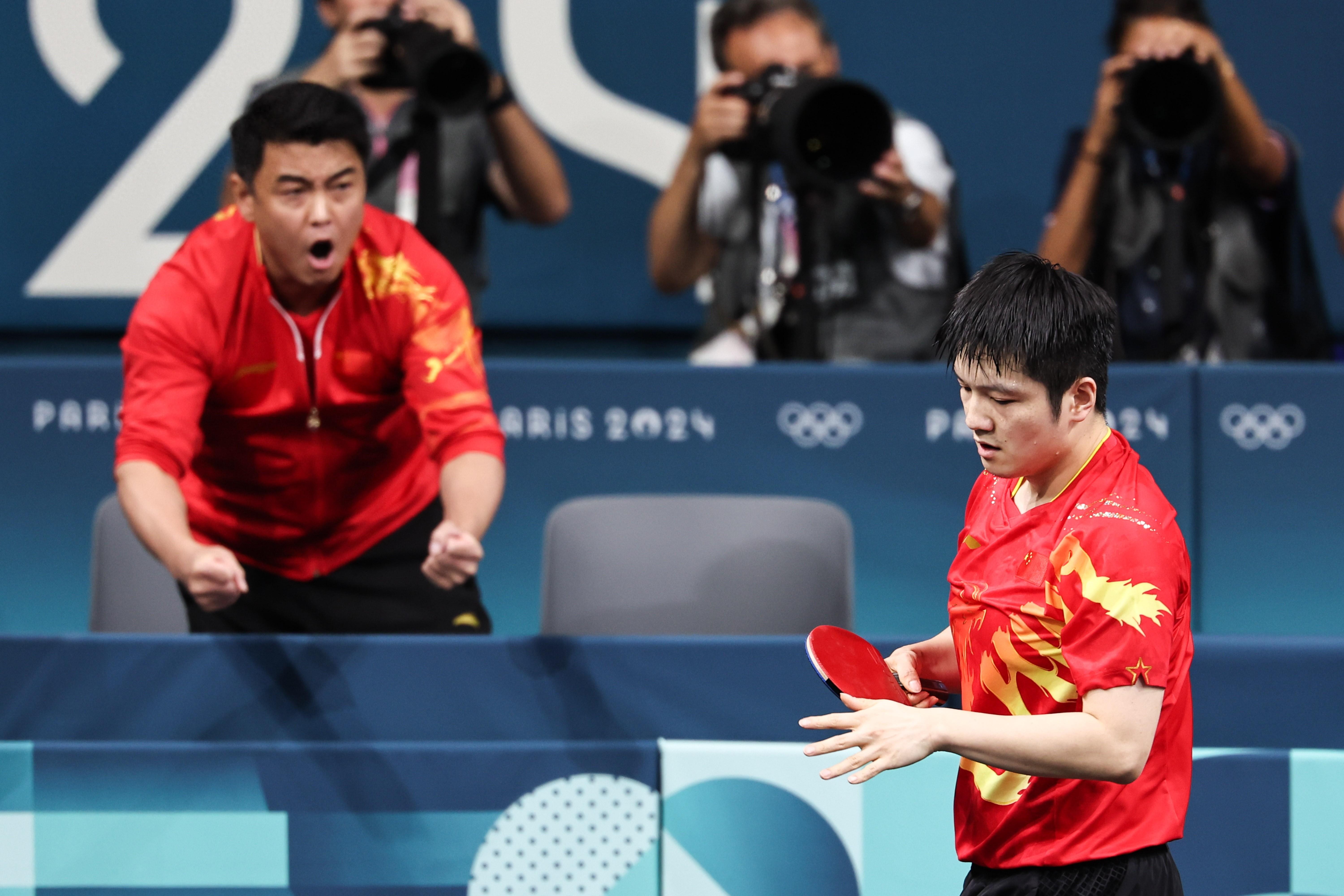 包含德国队横扫瑞典队，樊振东高光表现的词条