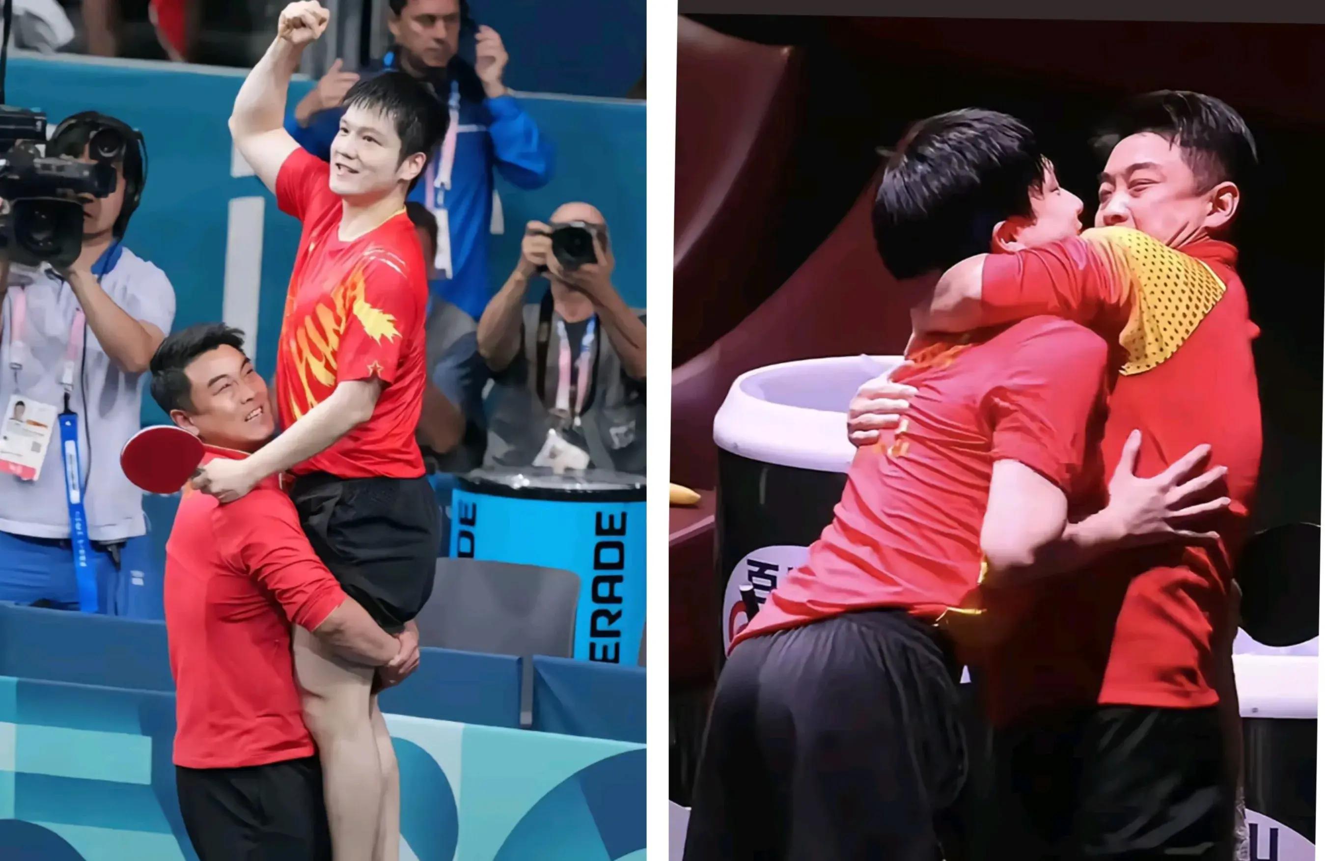 瑞典乒乓球队轻取中国乒乓球队，王皓送出助攻